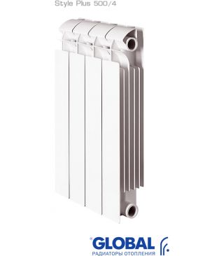 Биметаллические радиаторы отопления Global серии Style Plus 500