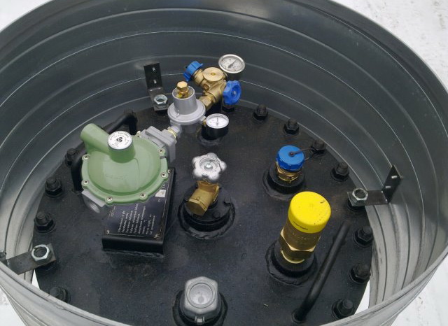 Виды газгольдеров