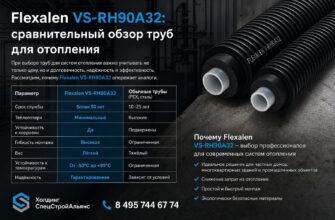 Flexalen VS‑RH90A32: сравнительный обзор труб
