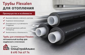Трубы Flexalen для отопления