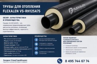 Трубы для отопления Flexalen VS‑RH125A75