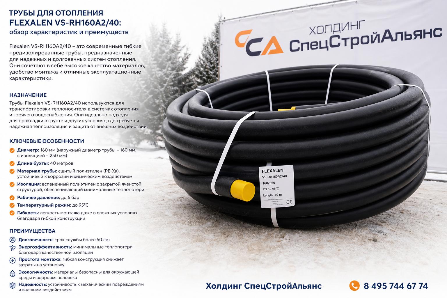 Обзор Flexalen VS-RH160A2/40: назначение и ключевые особенности
