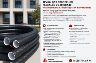Трубы для отопления Flexalen VS‑RH90A40