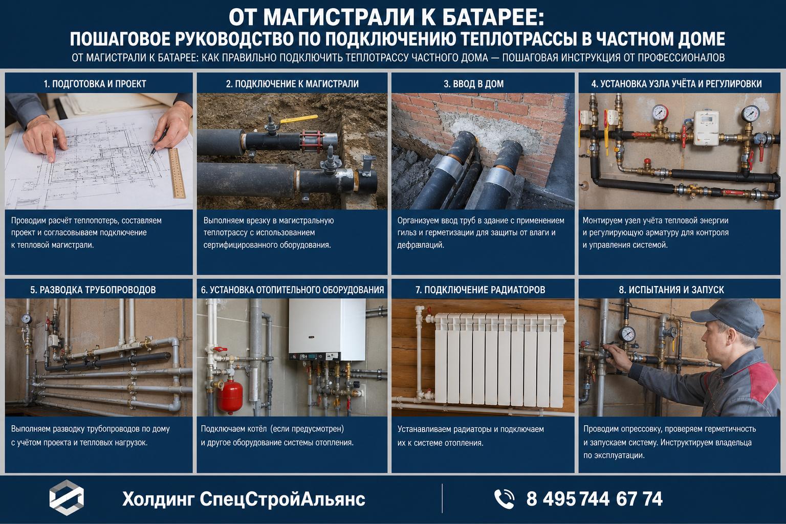 От магистрали к батарее: как правильно подключить теплотрассу частного дома — пошаговая инструкция от профессионалов От магистрали к батарее: как правильно подключить теплотрассу частного дома — пошаговая инструкция от профессионалов