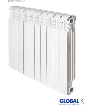 Алюминиевые радиаторы отопления Global серии ISEO 500