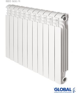 Алюминиевые радиаторы отопления Global серии ISEO 500
