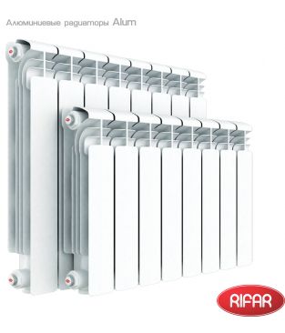 Алюминиевый радиатор отопления Rifar Alum 350 14 секций