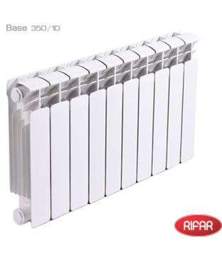 Биметаллический радиатор отопления Rifar Base 350 10 секций