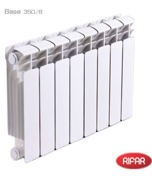 Биметаллический радиатор отопления Rifar Base 350 8 секций