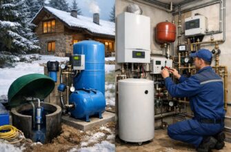 Автономное водоснабжение и обслуживание автоматики отопления