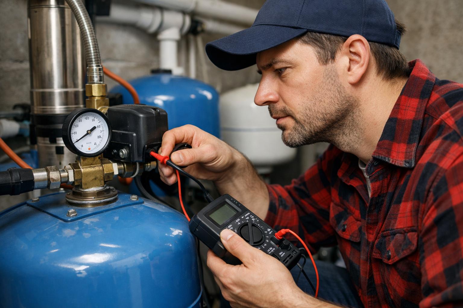 Как определить неисправность датчика в автономной системе водоснабжения