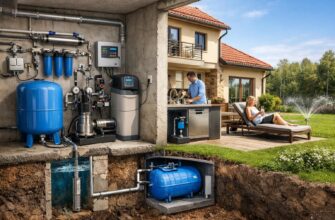 Автономное водоснабжение частного дома: полная автоматизация