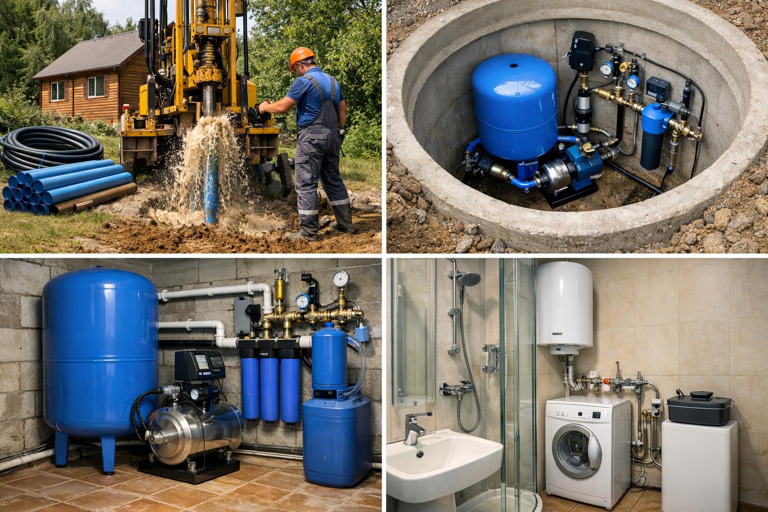 Автономное водоснабжение под ключ от