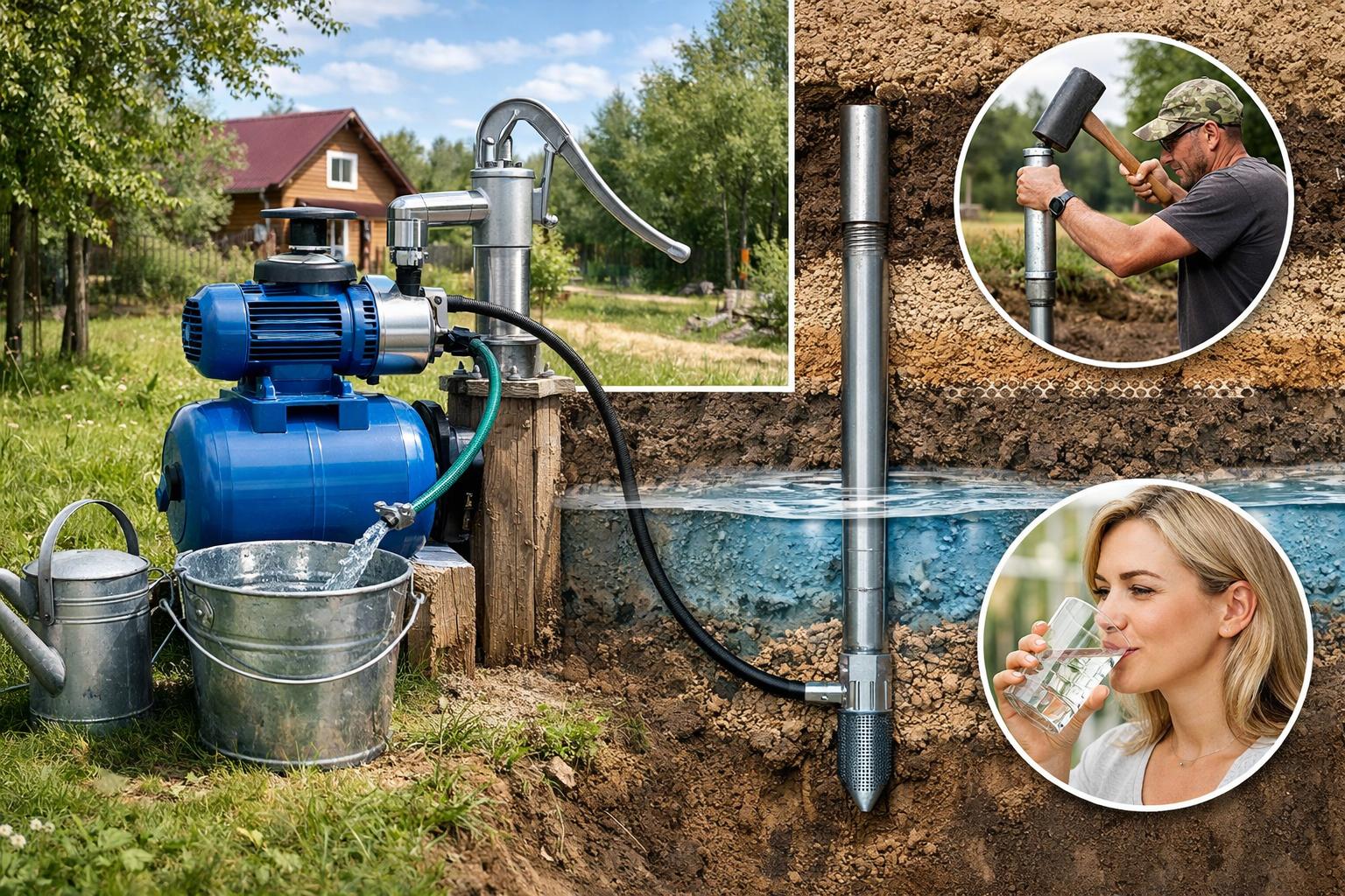 Почему абиссинский колодец — быстрое и экономичное решение для автономного водоснабжения