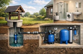 Автономное водоснабжение: водоснабжение от колодца