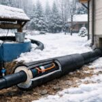 Автономное водоснабжение: утепление труб от колодца