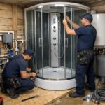 Автономное водоснабжение: сборка и установка душевой кабины