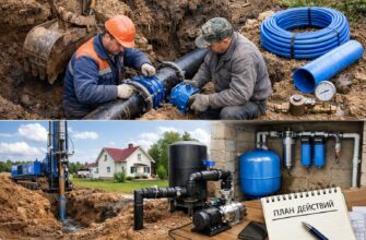 Капремонт водопровода и переход на автономное водоснабжение