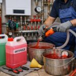 Замена антифриза в водяном отоплении Балабаново