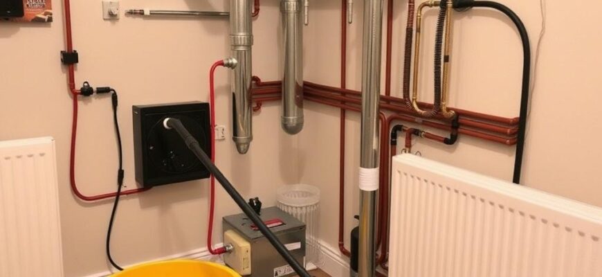 Очистка системы отопления частного жилья