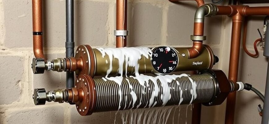 Почистка теплообменника котла