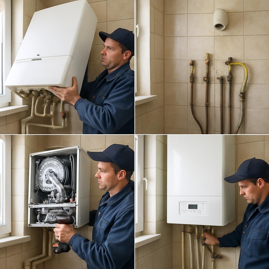 Этапы замены газового котла Балабаново: общий обзор работ