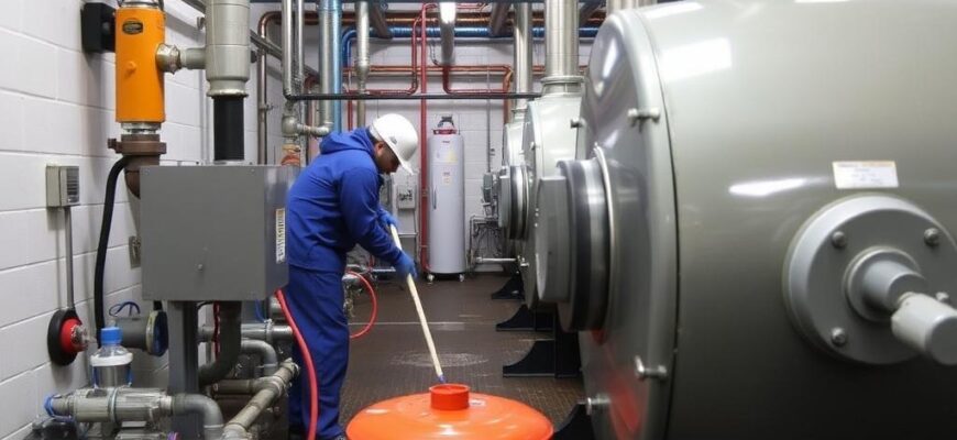 Химическая чистка котлов, промывка теплообменников