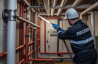 Очистка внутренних трубопроводов систем отопления зданий