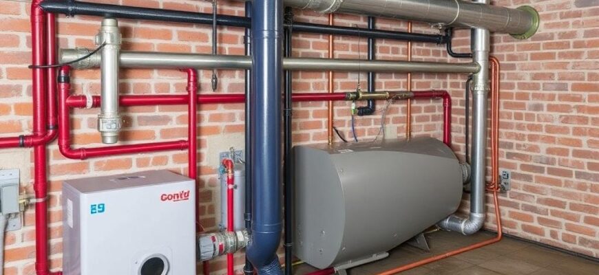 Плановая и крупная реконструкция отопления