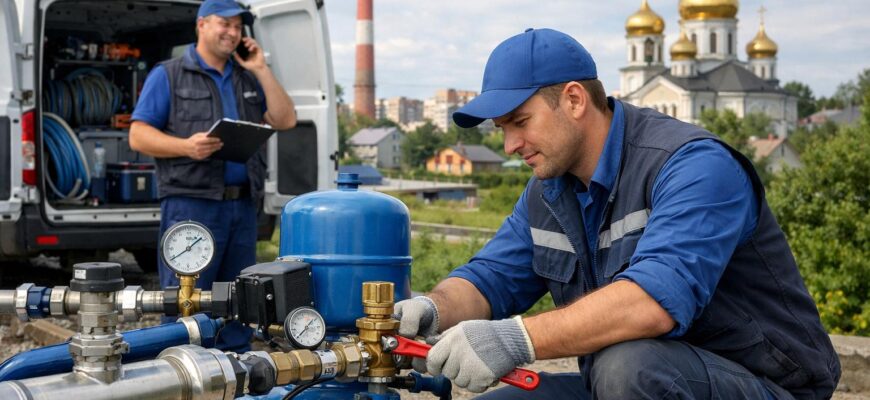 Обслуживание систем водоснабжения в Балабаново