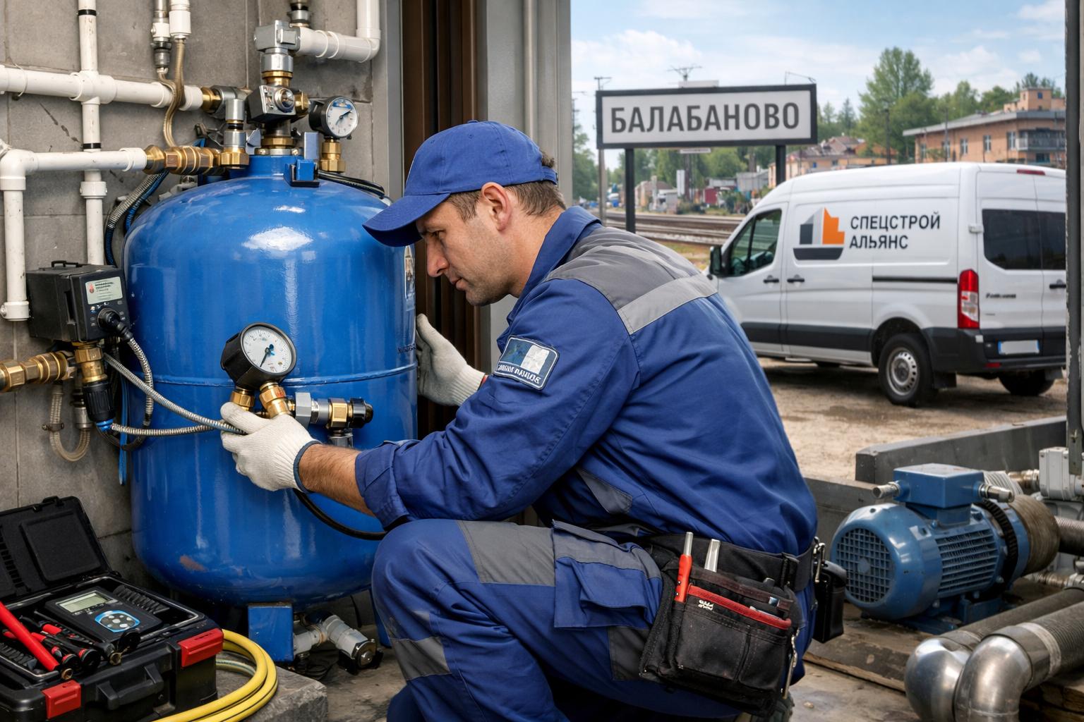 Почему жители и предприятия Балабаново выбирают обслуживание гидроаккумуляторов у ООО Холдинг СпецСтройАльянс — профессионально и надежно