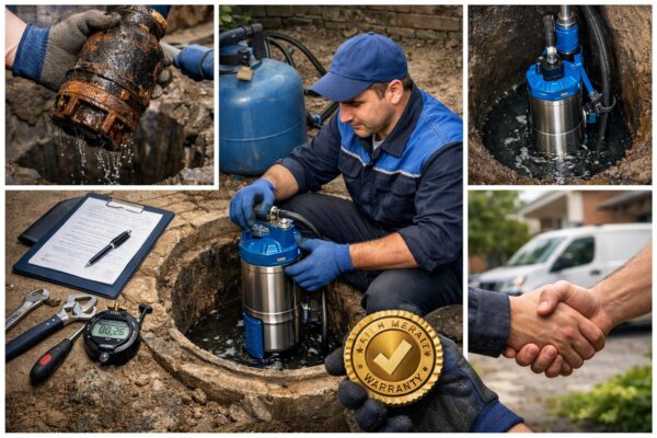 Замена насоса водоснабжения в Балабаново