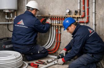 Монтаж труб Rehau в Балабаново