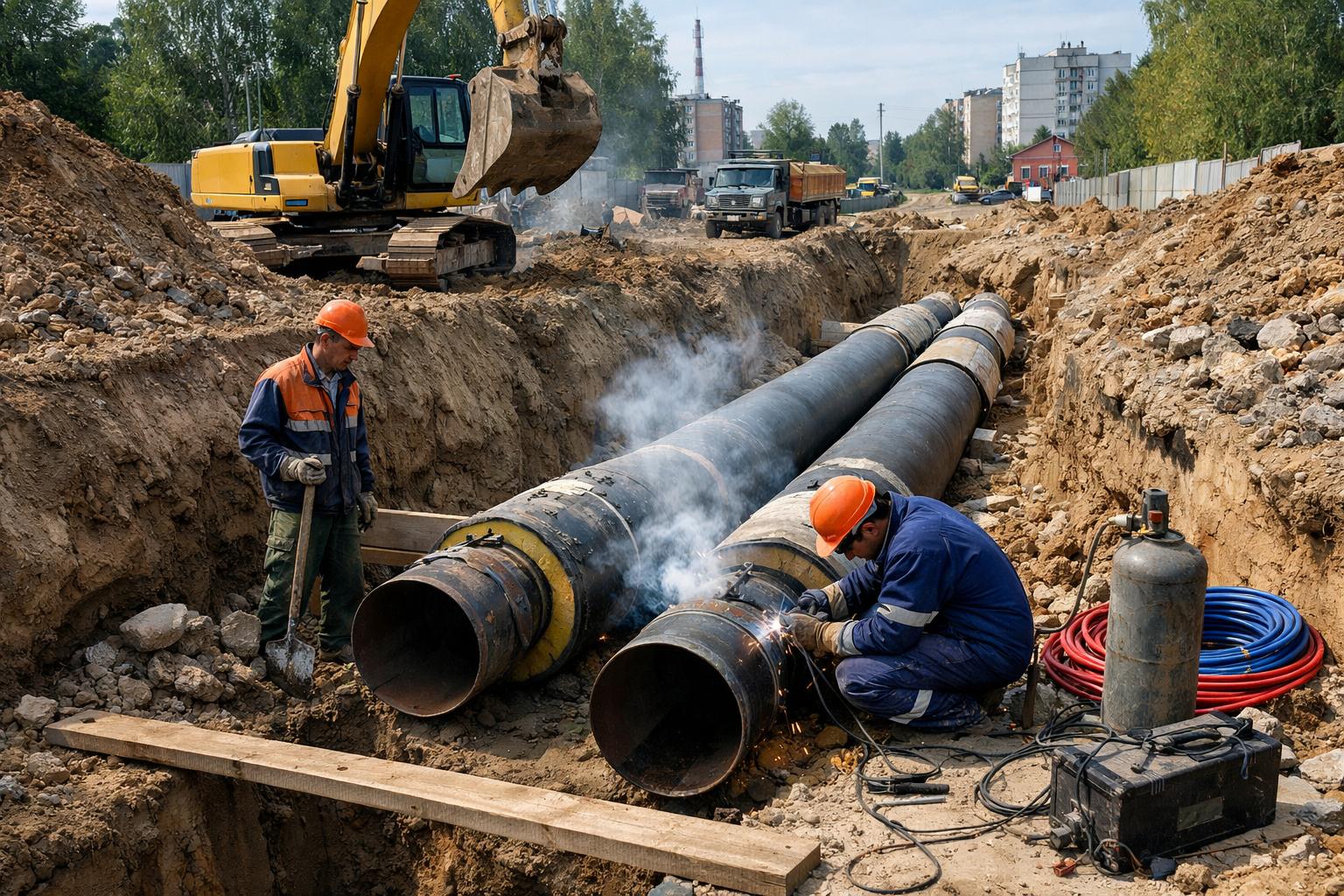 Актуальные цены на прокладку теплотрассы в Балабаново — обзор рынка и выгодные предложения
