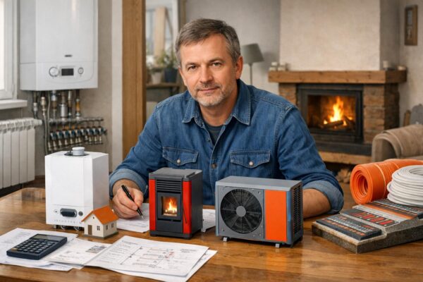 Отопление дома 110 кв. м в Балабаново