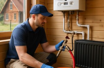 Замена теплоносителя на даче в Дмитрове