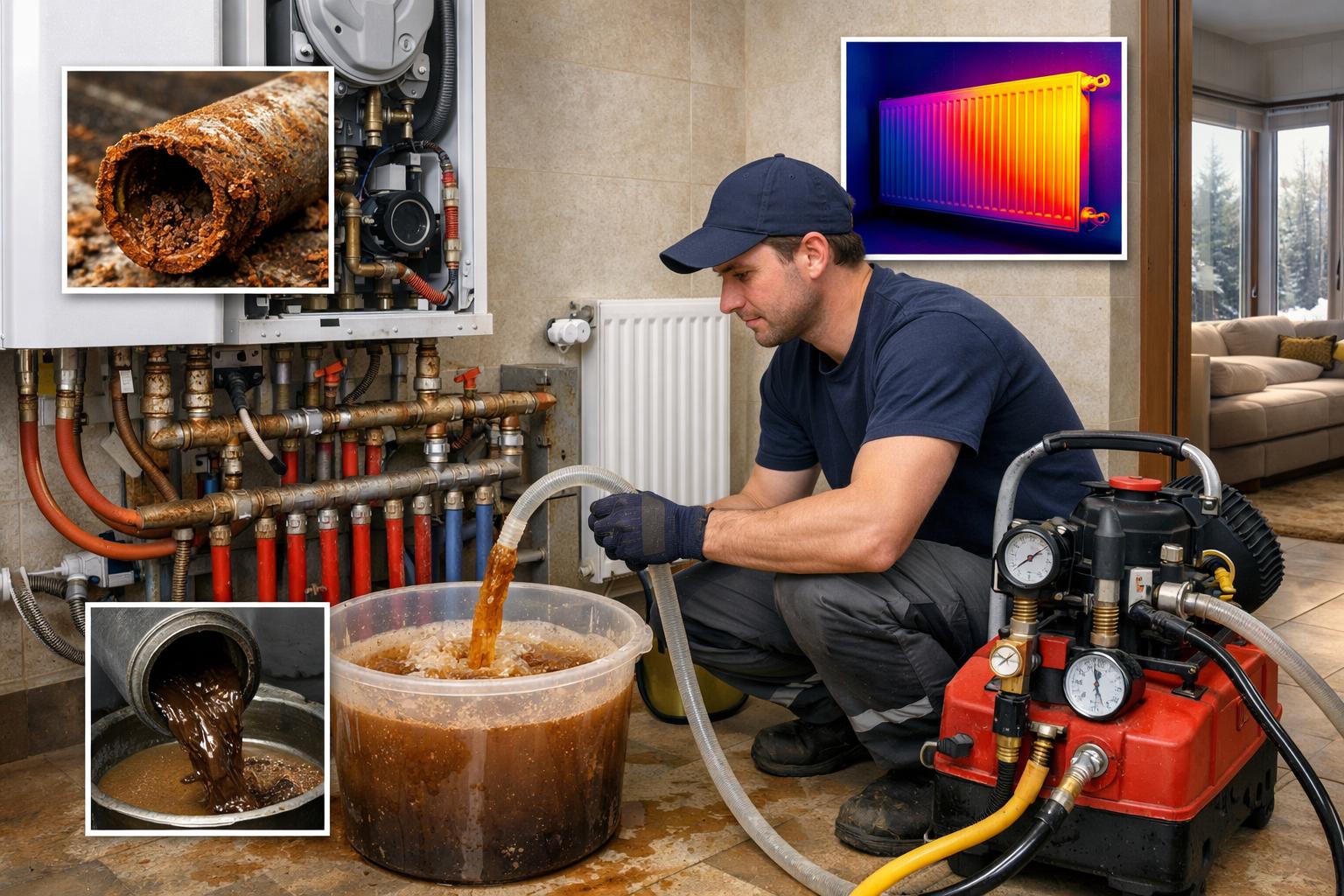 Зачем промывать систему отопления коттеджа? Зачем промывать систему отопления коттеджа?