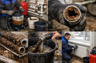 Дисперсная промывка и прочистка отопления в Дмитрове