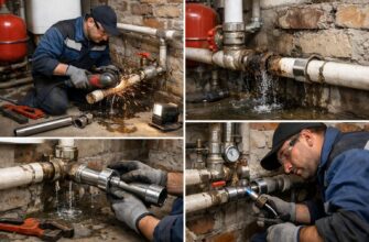 Механический ремонт труб отопления в Дмитрове для частного дома