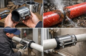 Как выбрать и установить заводской бандаж на трубы отопления частного дома в Дмитрове