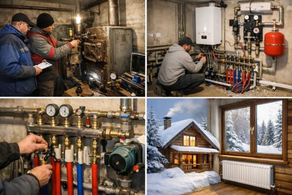 Пуско‑наладка в Дмитрове: восстановление системы отопления частного дома