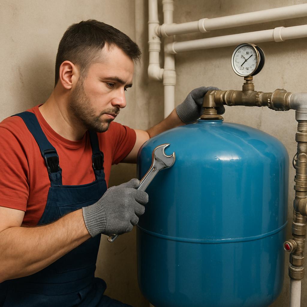 Ремонт расширительного бака водоснабжения в Дмитрове