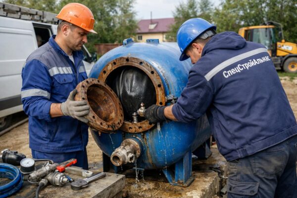 Ремонт гидроаккумулятора в Дмитрове