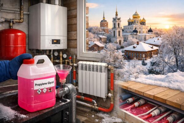 Дмитров: применение пропиленгликоля в системе отопления частного дома