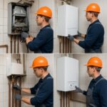 Этапы замены газового котла в Домодедово