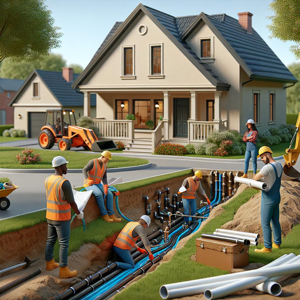 Замена систем водоснабжения в Домодедово.