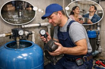 Обслуживание гидроаккумулятора водоснабжения в Домодедово