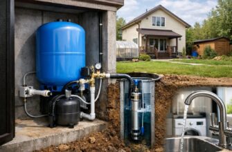 Подключение гидроаккумулятора к скважине в Домодедово