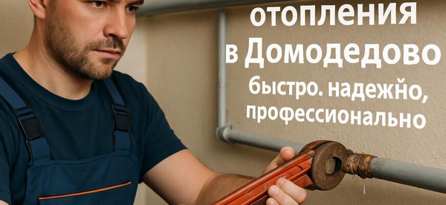 Ремонт труб отопления в Домодедово