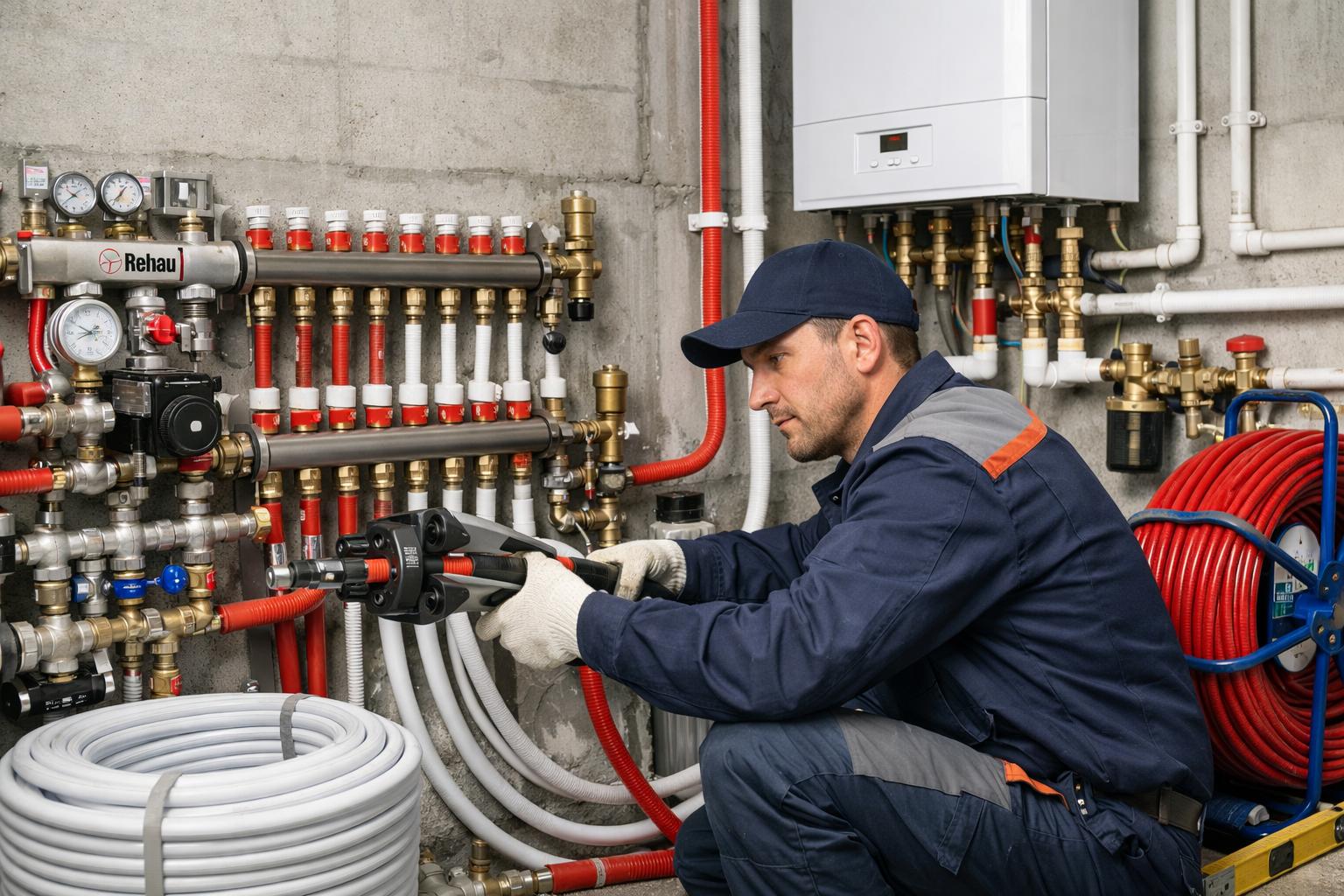 Профессиональный Монтаж труб Rehau Домодедово — решение от ООО Холдинг СпецСтройАльянс